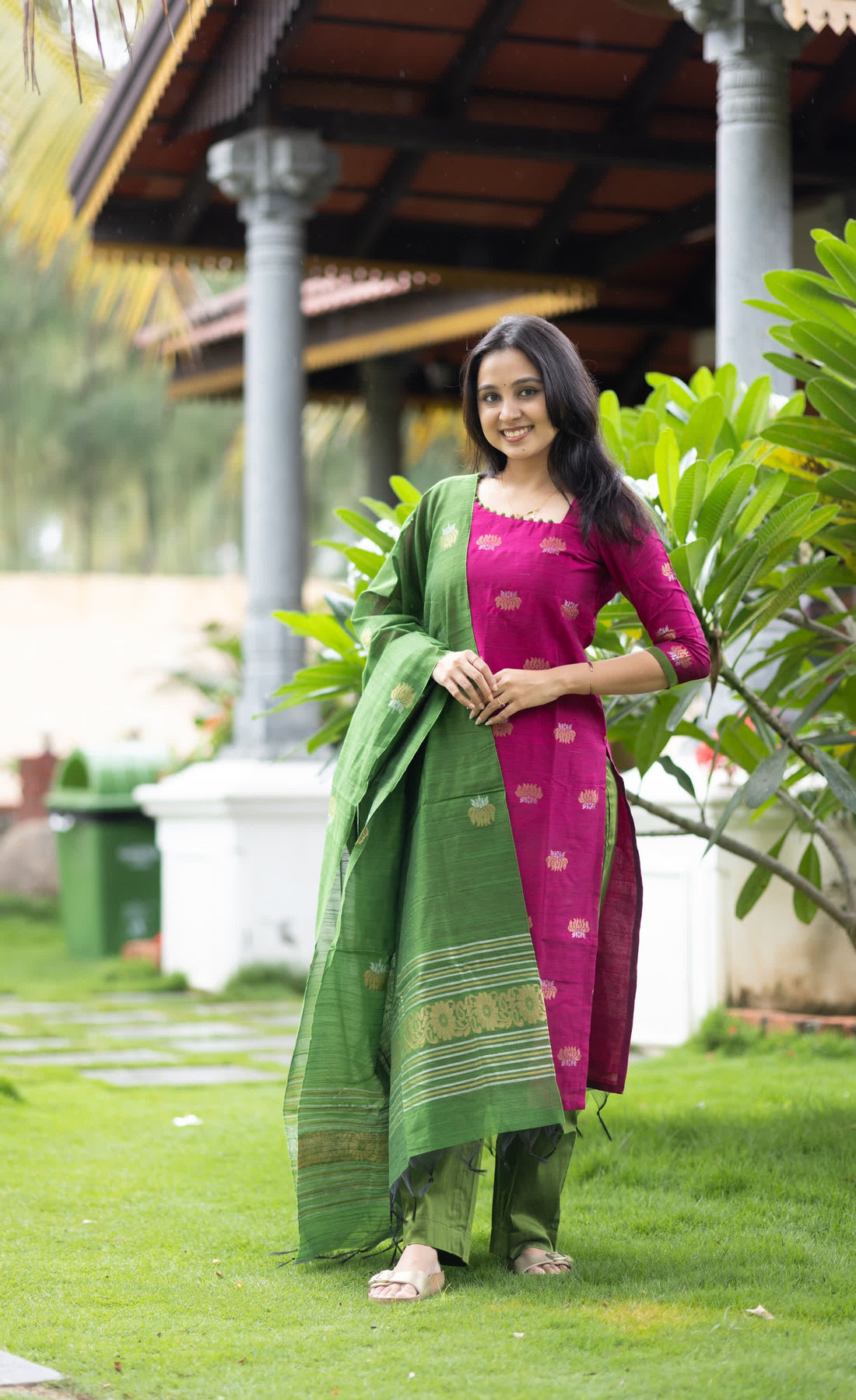 Athira Kanchi Cotton Kurta Set