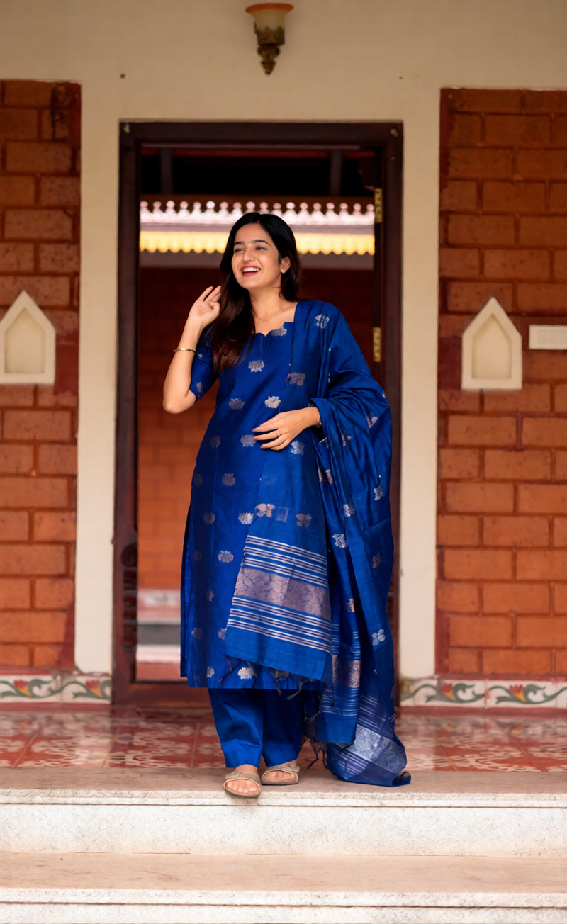 Athira Kanchi Cotton Kurta Set