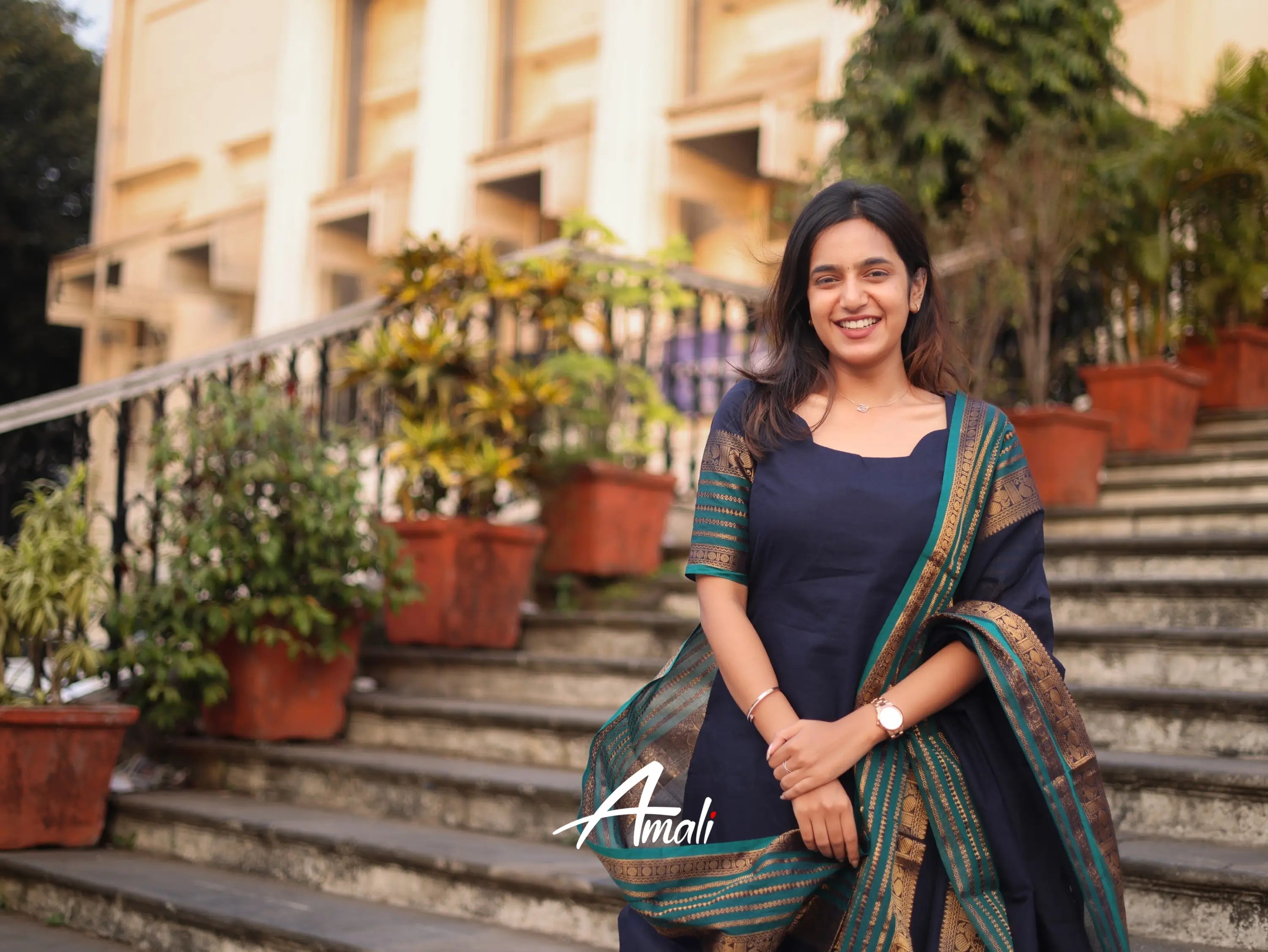Kajal Kanchi Cotton Kurti Dupatta Set