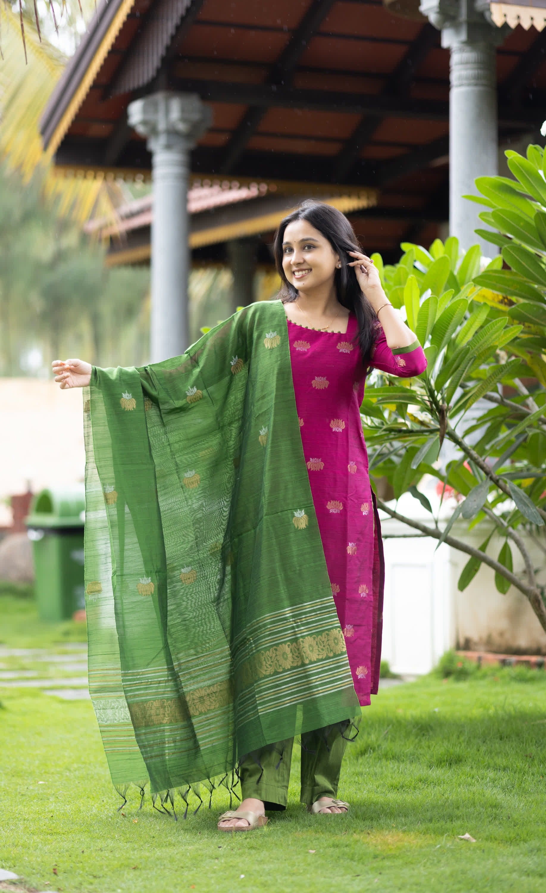 Athira Kanchi Cotton Kurta Set