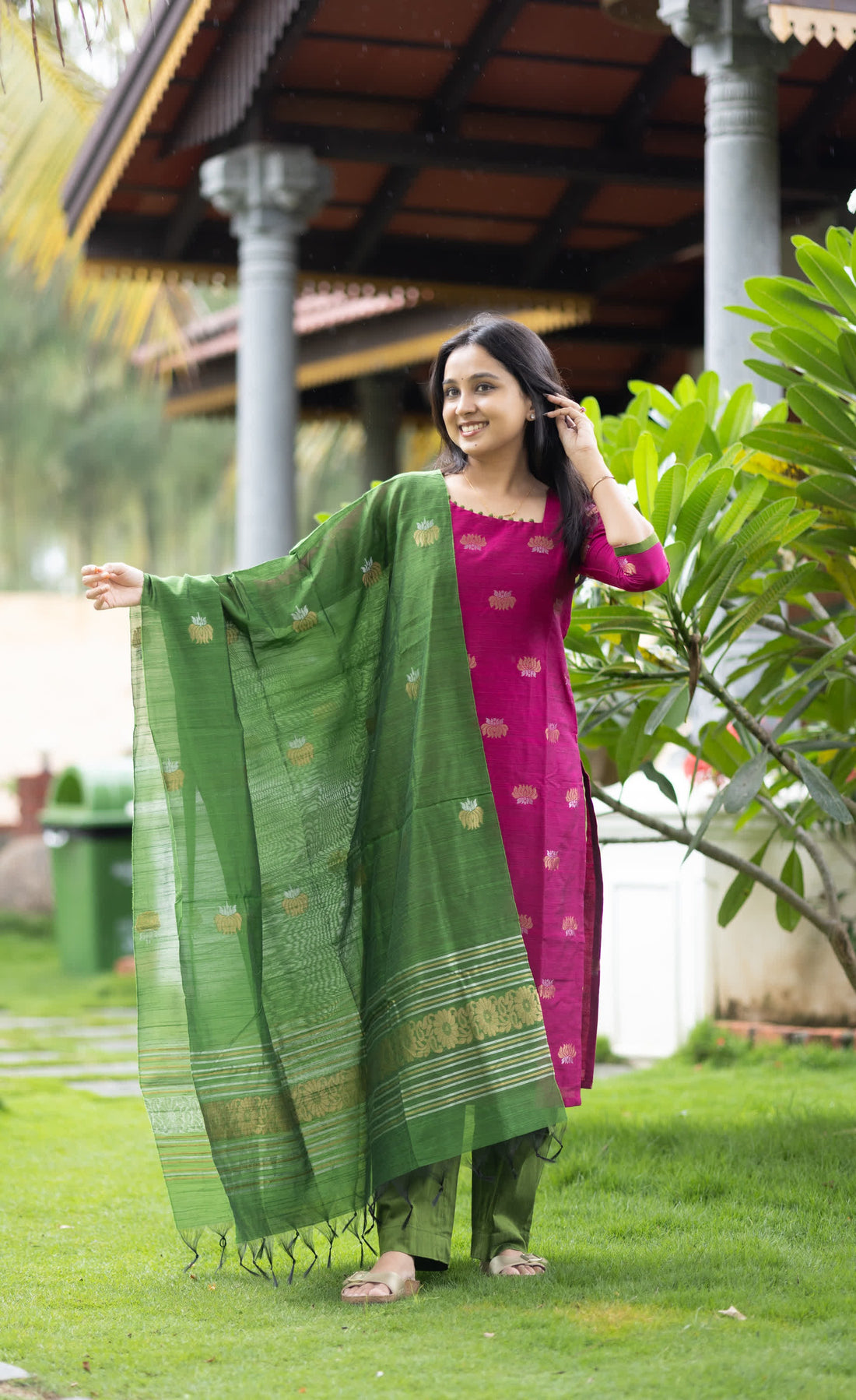 Athira Kanchi Cotton Kurta Set