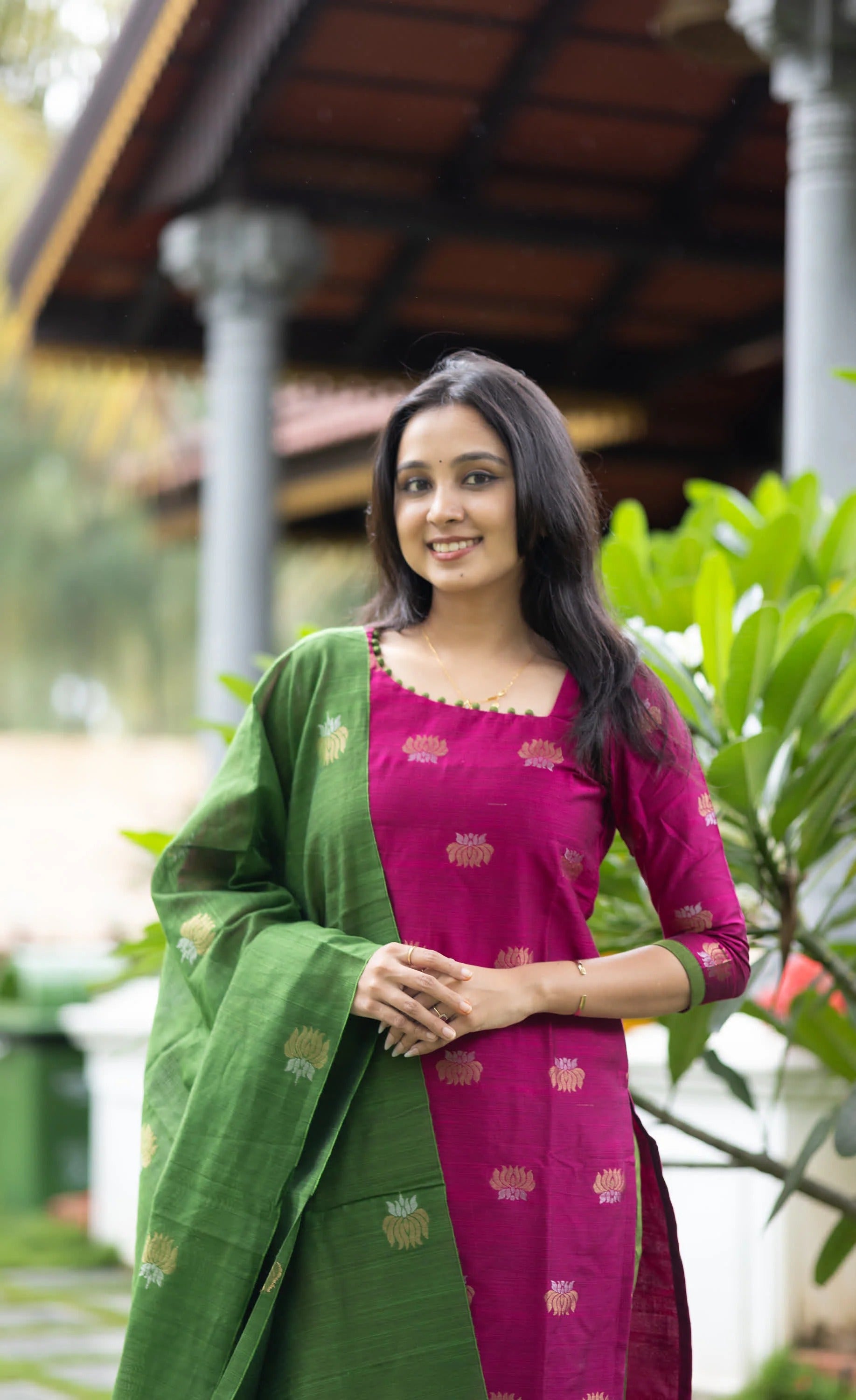 Athira Kanchi Cotton Kurta Set