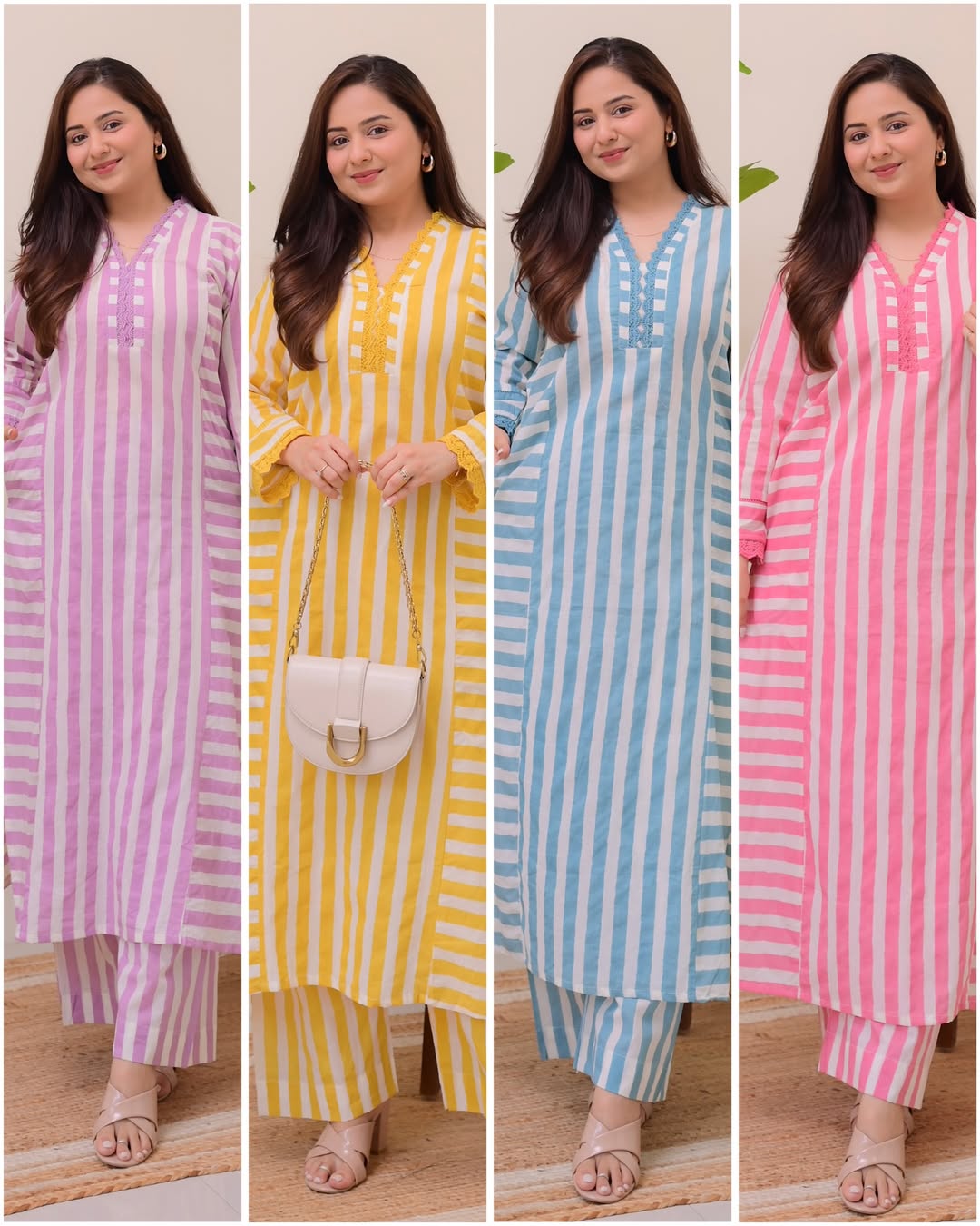 Grace Printed Rayon Kurta Palazzo Set