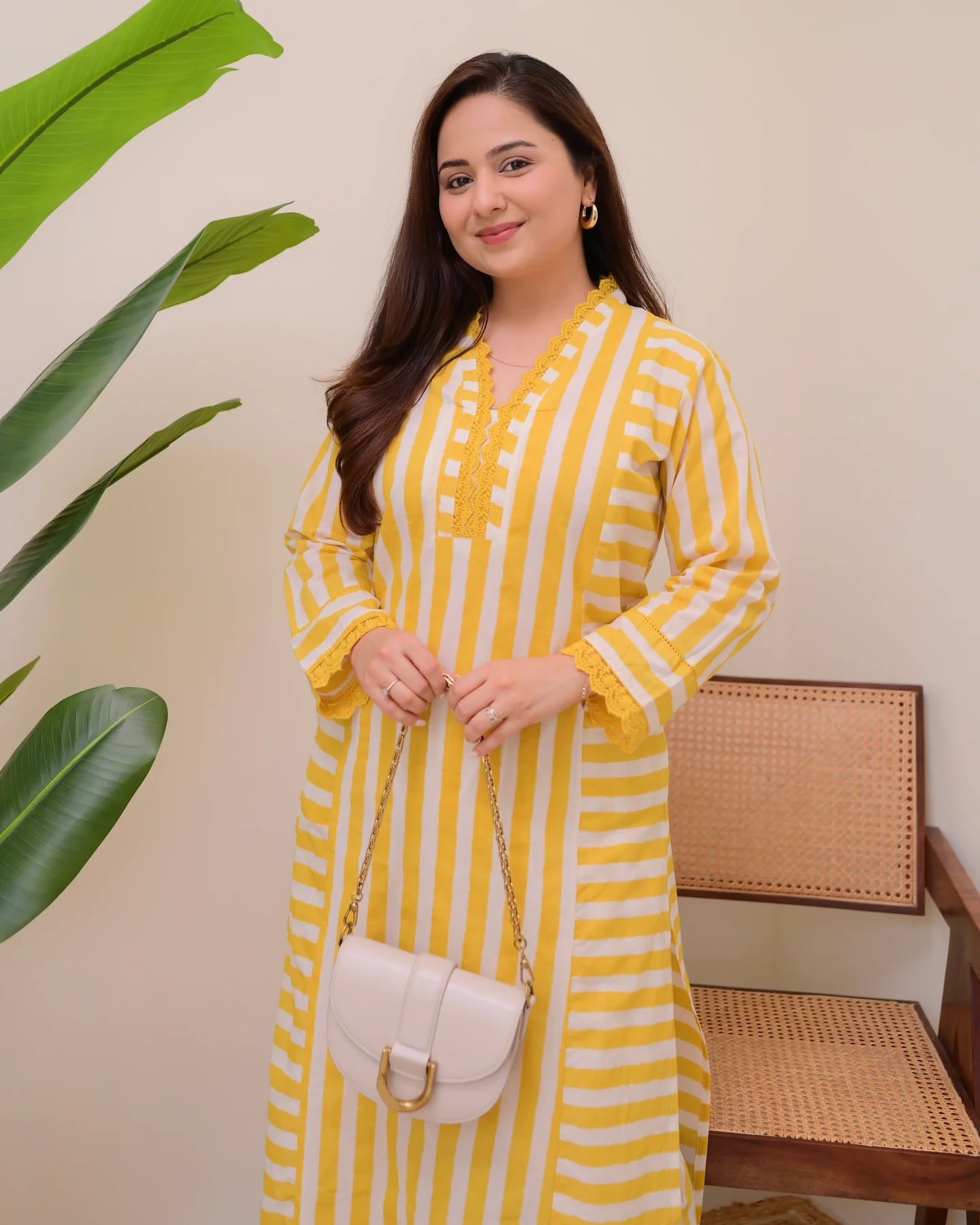 Grace Printed Rayon Kurta Palazzo Set