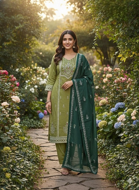 Kurti Pent Dupatta Set