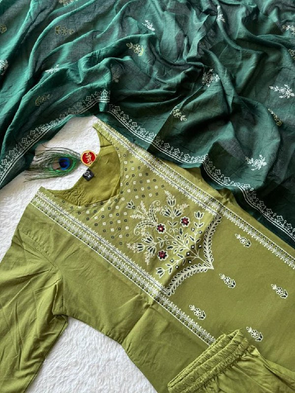 Kurti Pent Dupatta Set