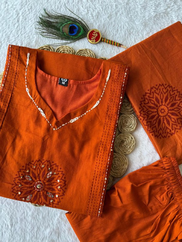 A-Line Kurti Pent Dupatta Set