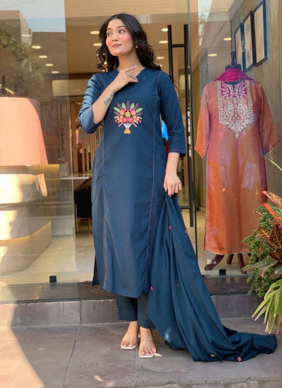 Rayon 3-Piece Suit set