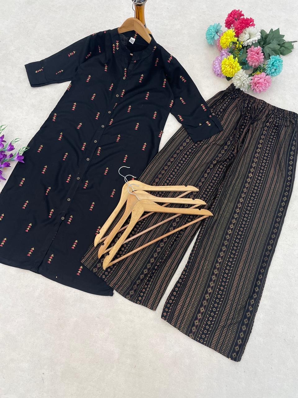 Reyon Beautiful Suit set and Duppta