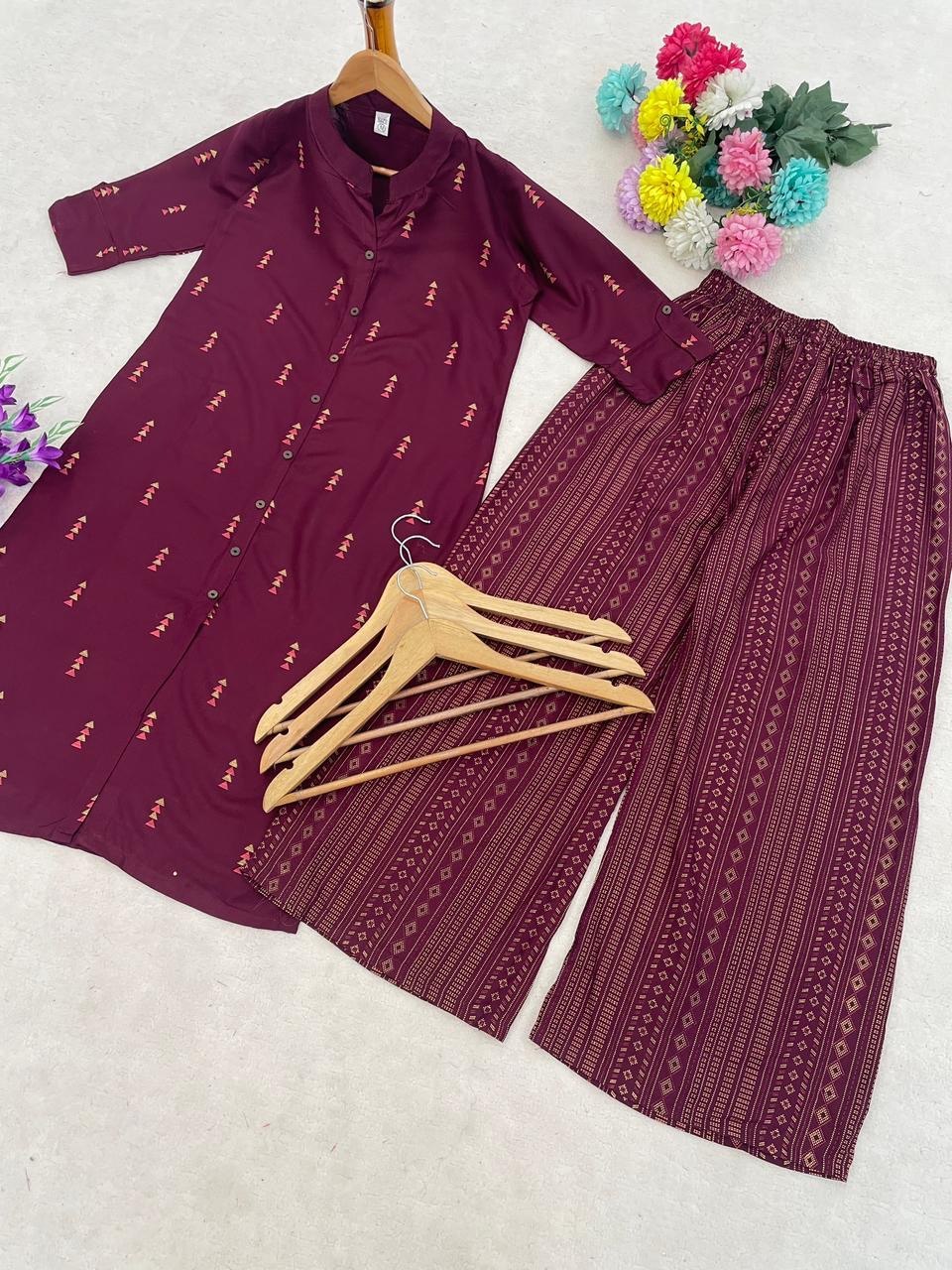 Reyon Beautiful Suit set and Duppta