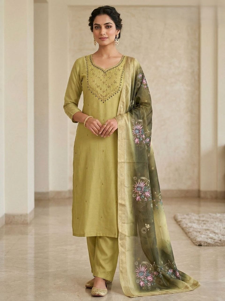 Kurti Pent Dupatta Set