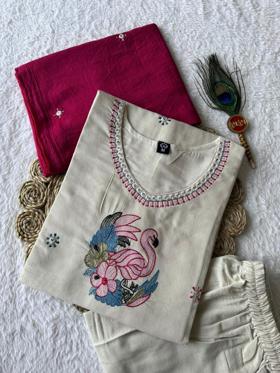 Kurti Pent Dupatta Set