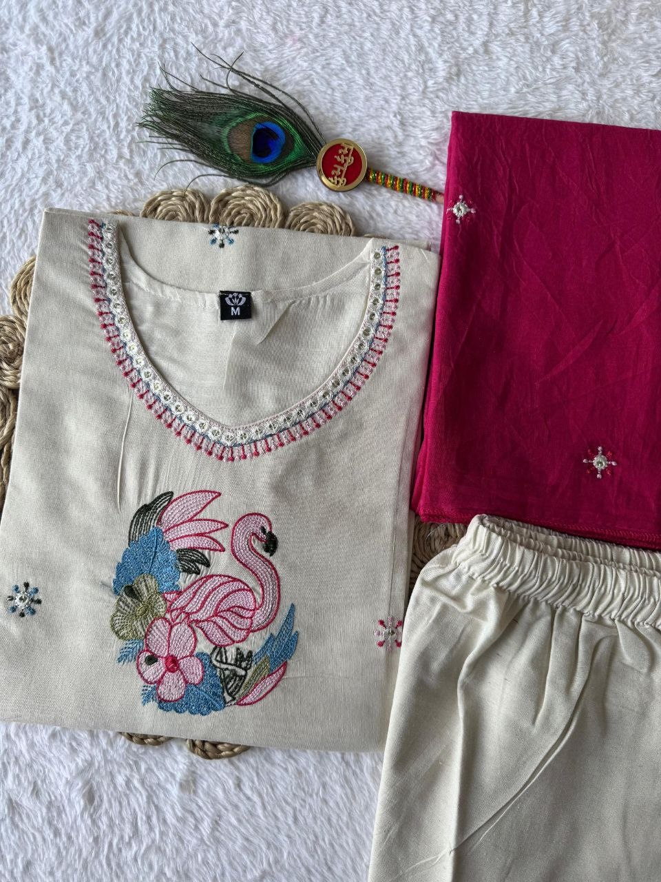 Kurti Pent Dupatta Set