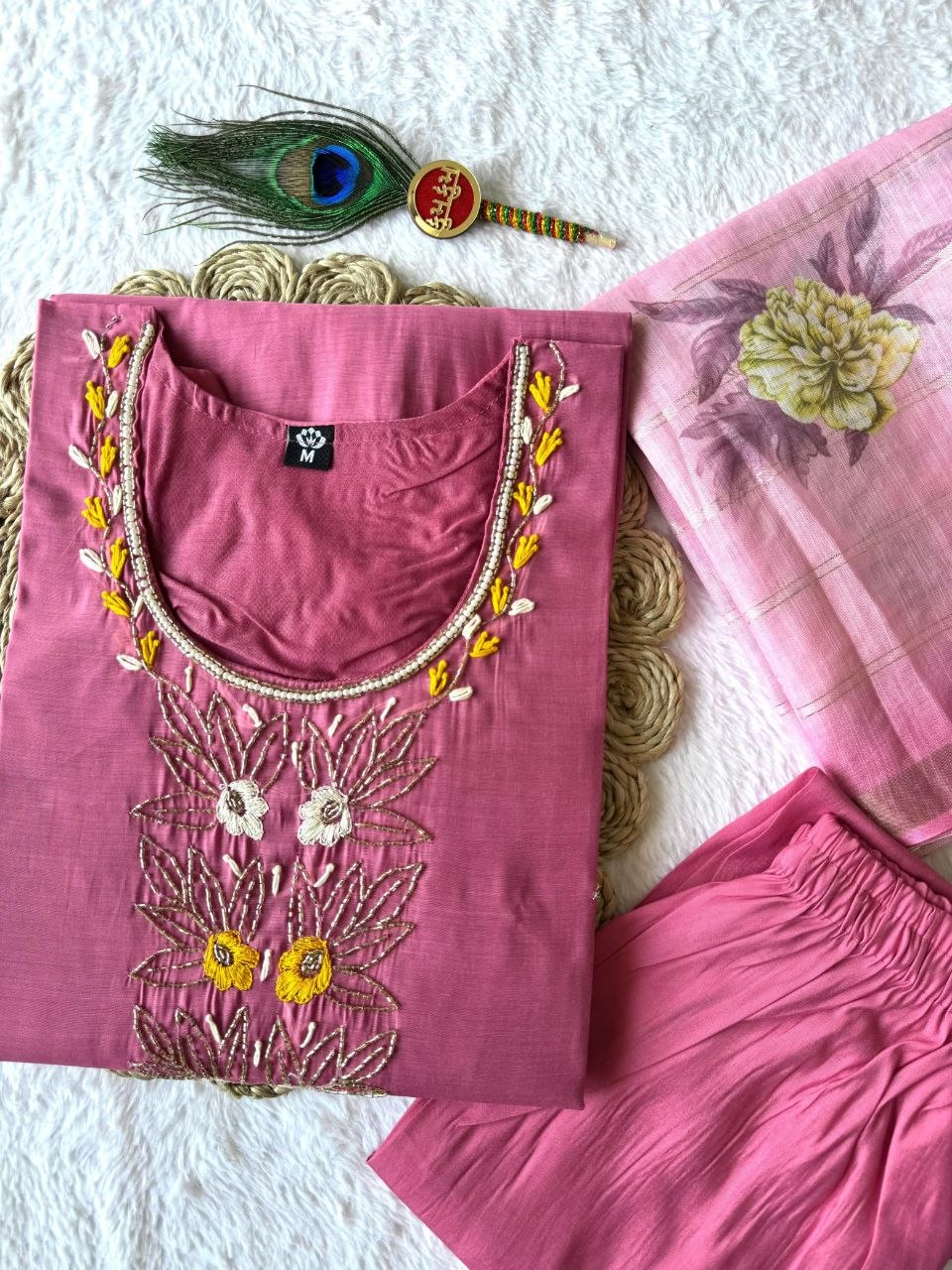 Kurti Pent Dupatta Set