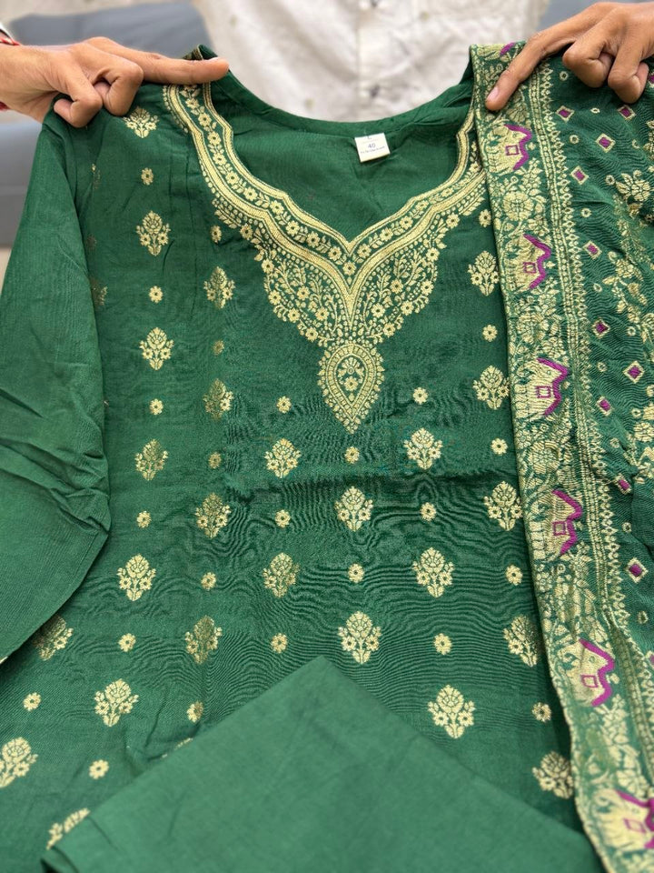 Banarasi Jacquard Suit Set