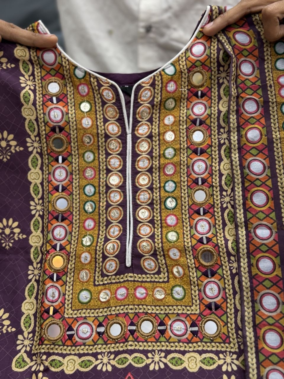 Janki Designer Burberry Silk Suit Set