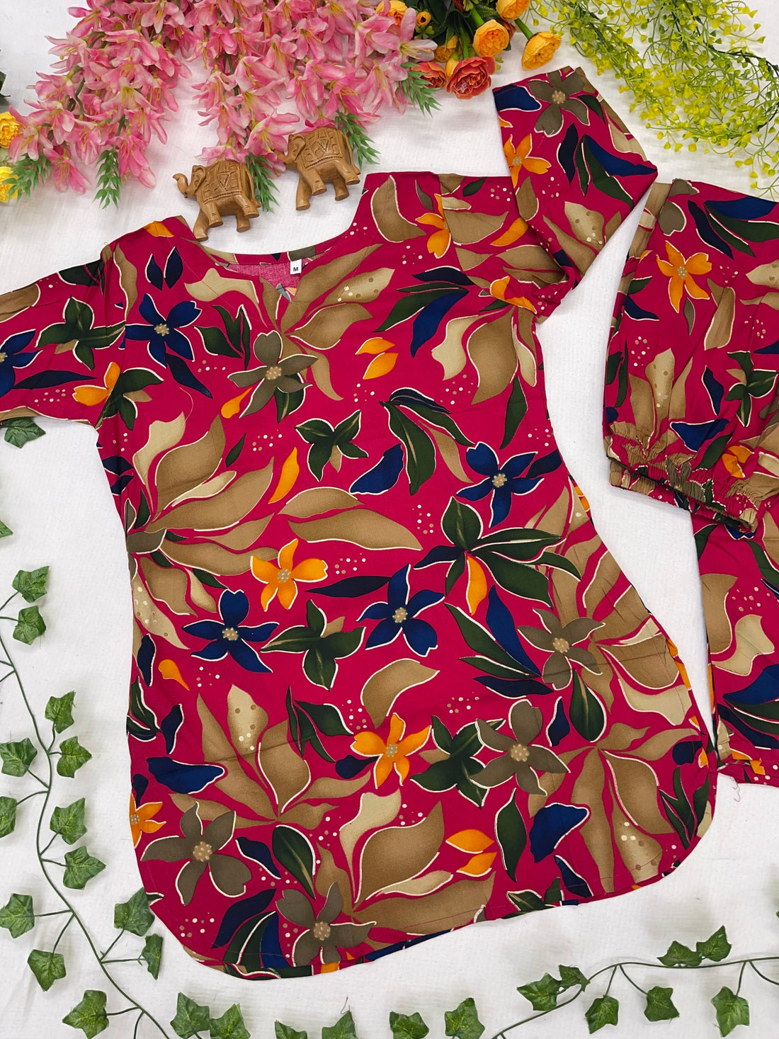 Vibrant Floral Printed Co-Ord Set
