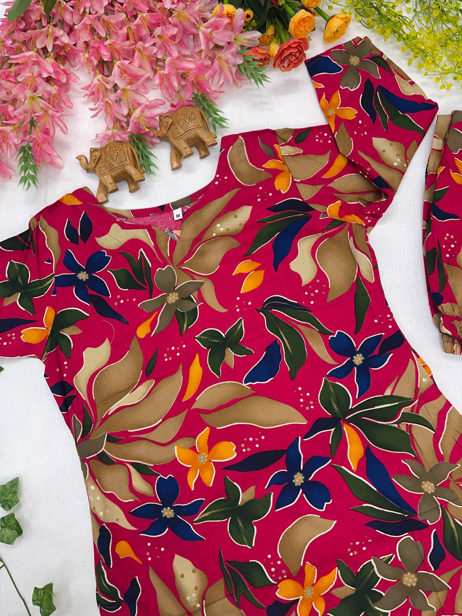 Vibrant Floral Printed Co-Ord Set