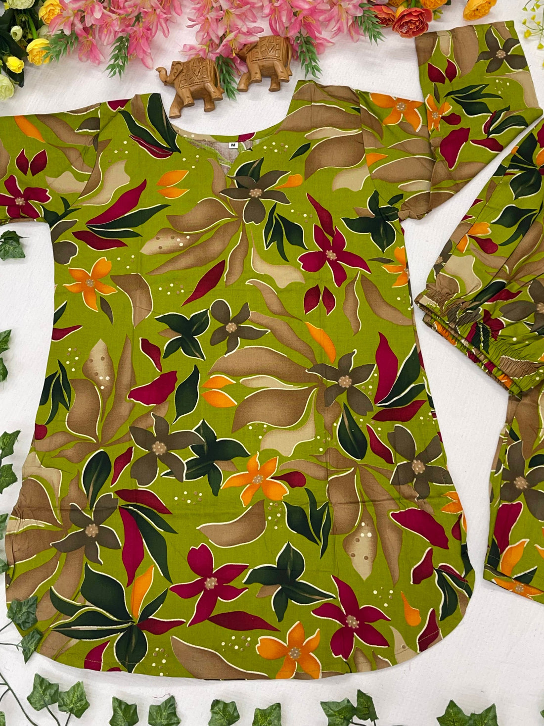 Vibrant Floral Printed Co-Ord Set