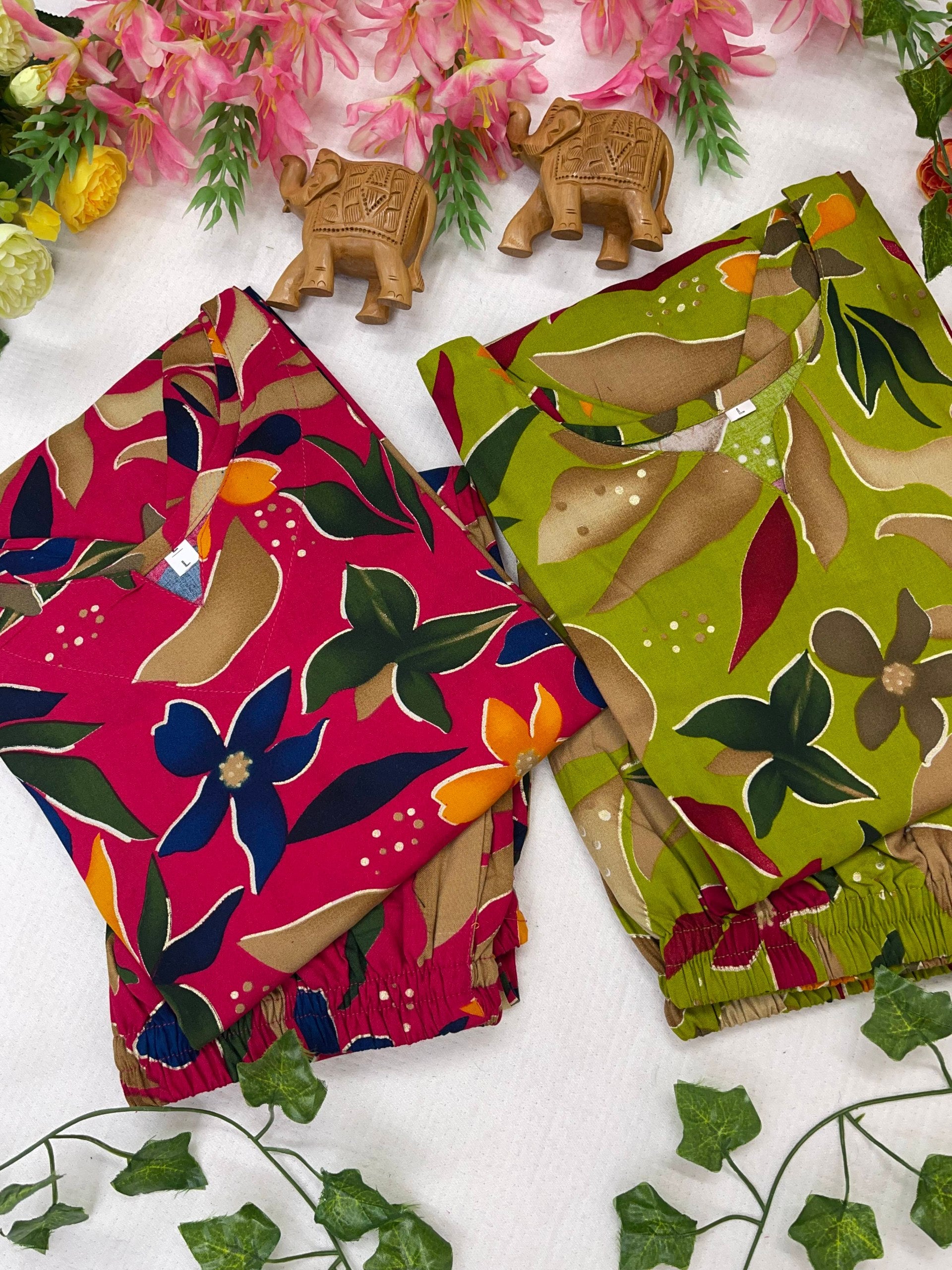 Vibrant Floral Printed Co-Ord Set