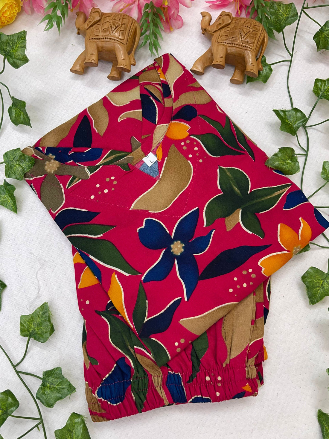 Vibrant Floral Printed Co-Ord Set
