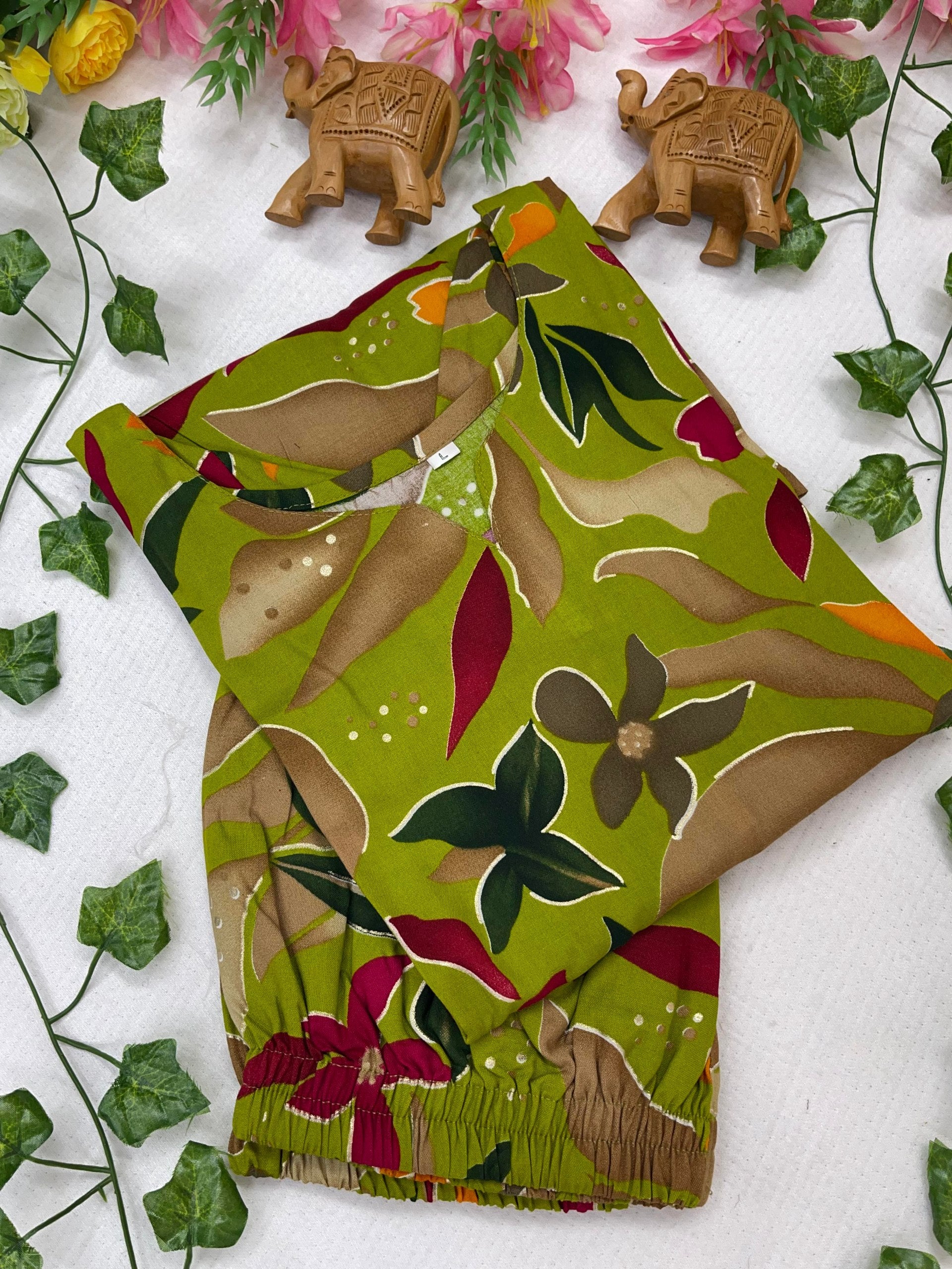 Vibrant Floral Printed Co-Ord Set