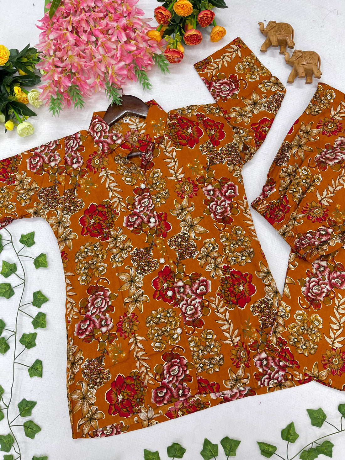 Elegant Floral Printed Co-Ord Set