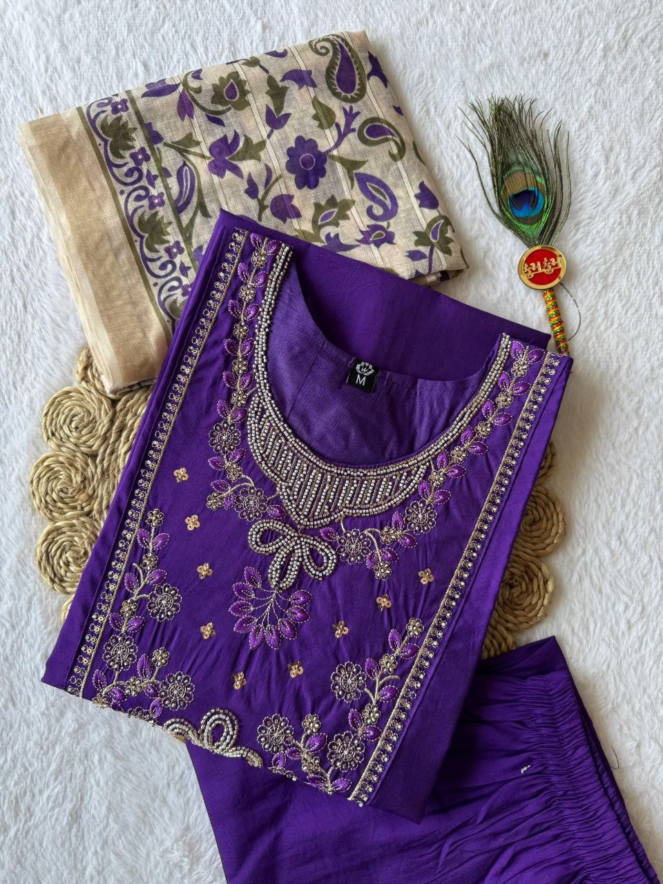 Kurti Pent Dupatta Set