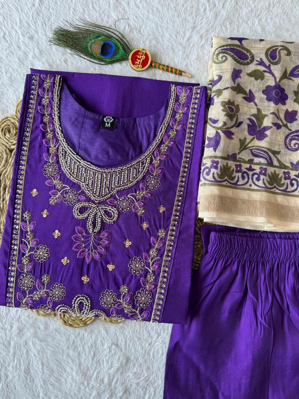 Kurti Pent Dupatta Set