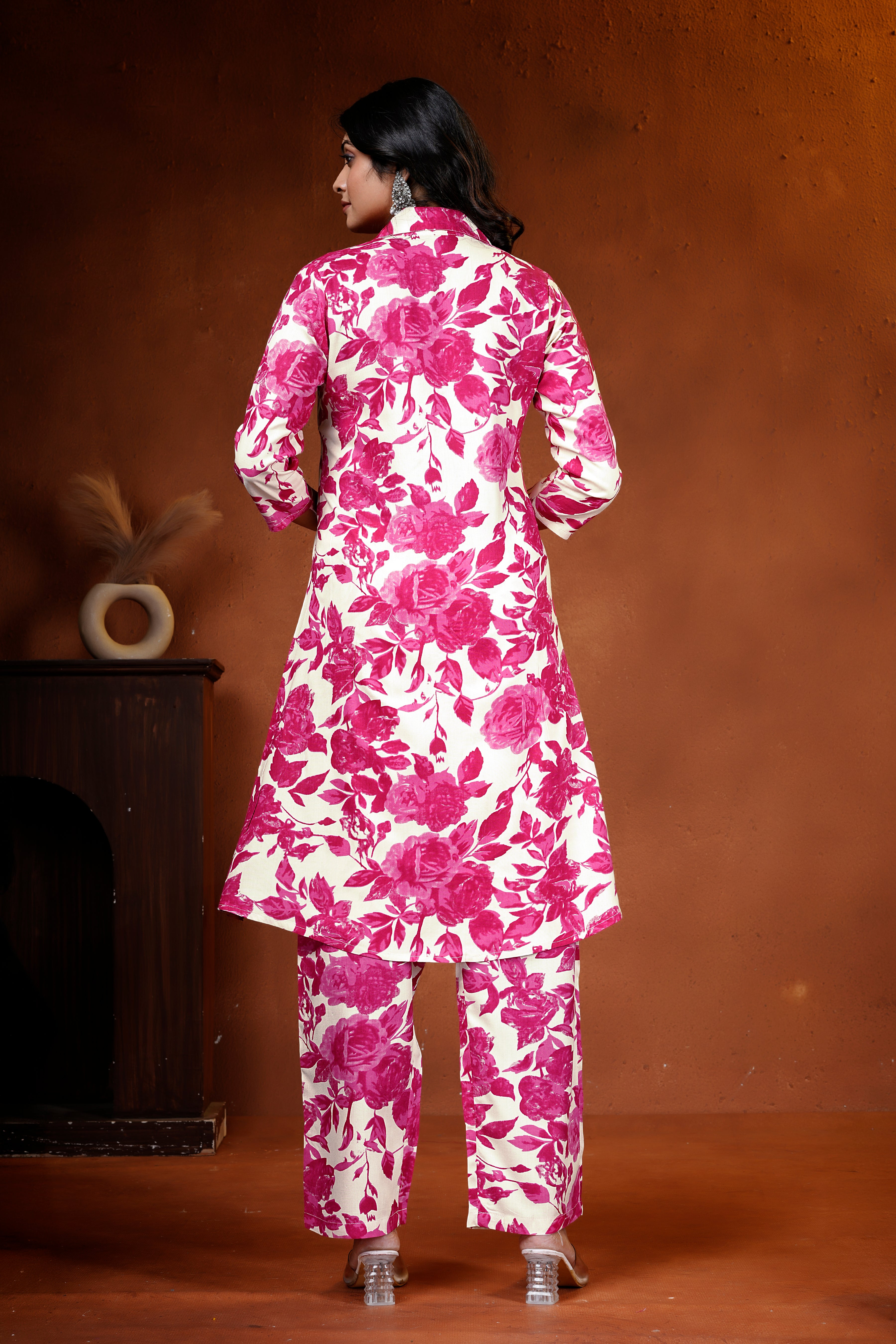 Pure Cotton Floral Co-Ord Set