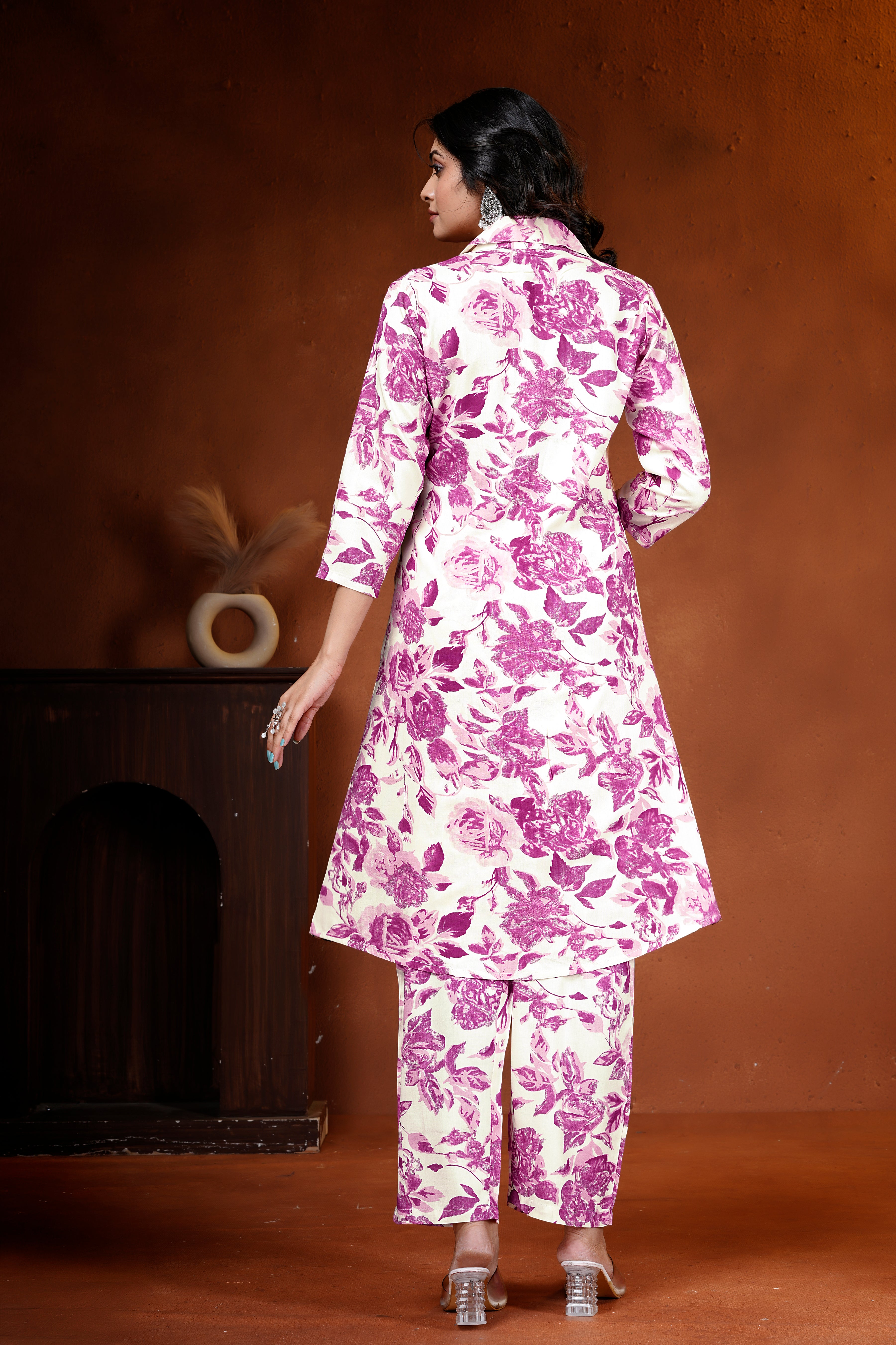 Pure Cotton Floral Co-Ord Set
