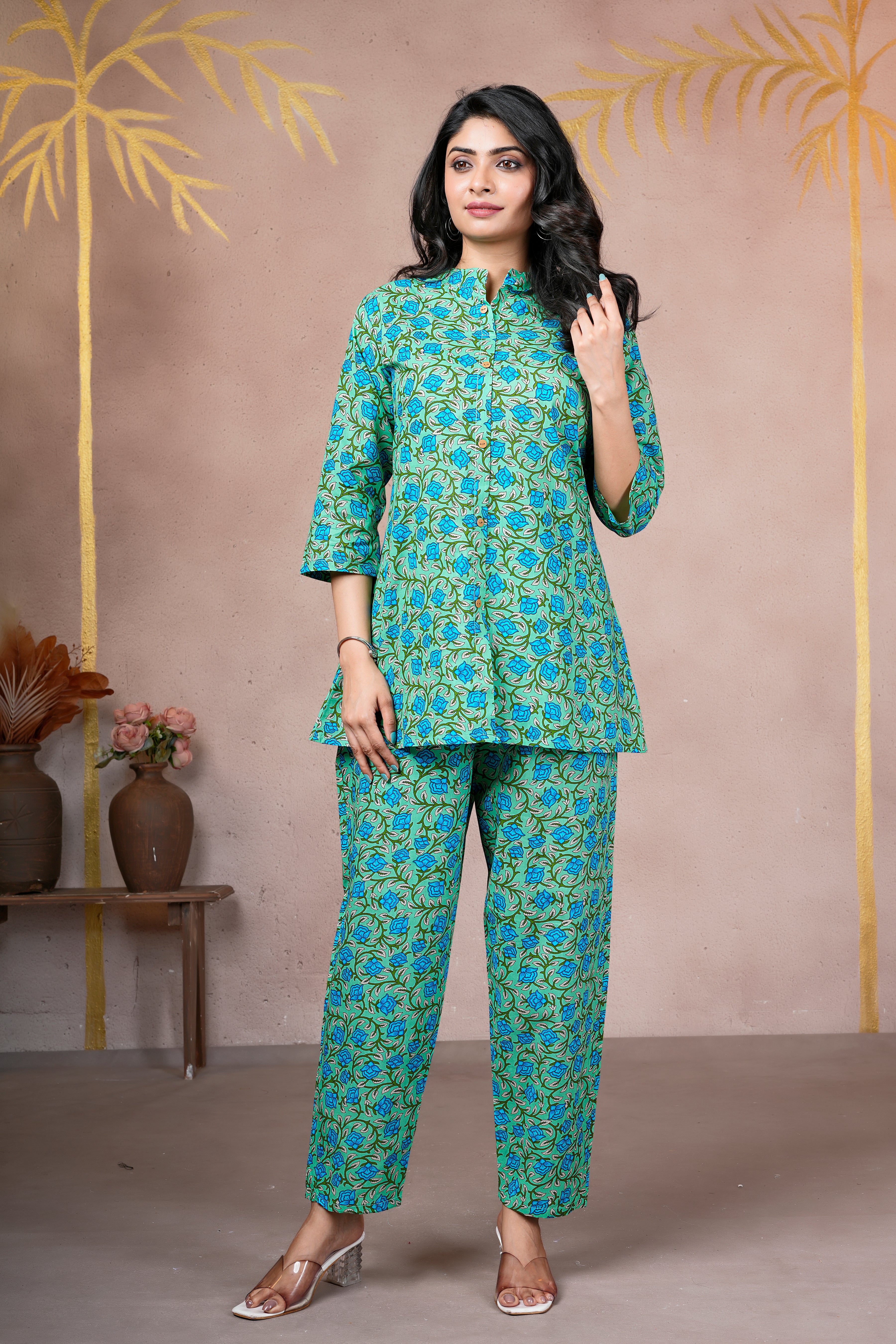 Pure Cotton Co-Ord Set