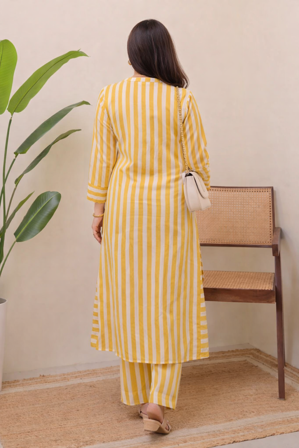 Grace Printed Rayon Kurta Palazzo Set