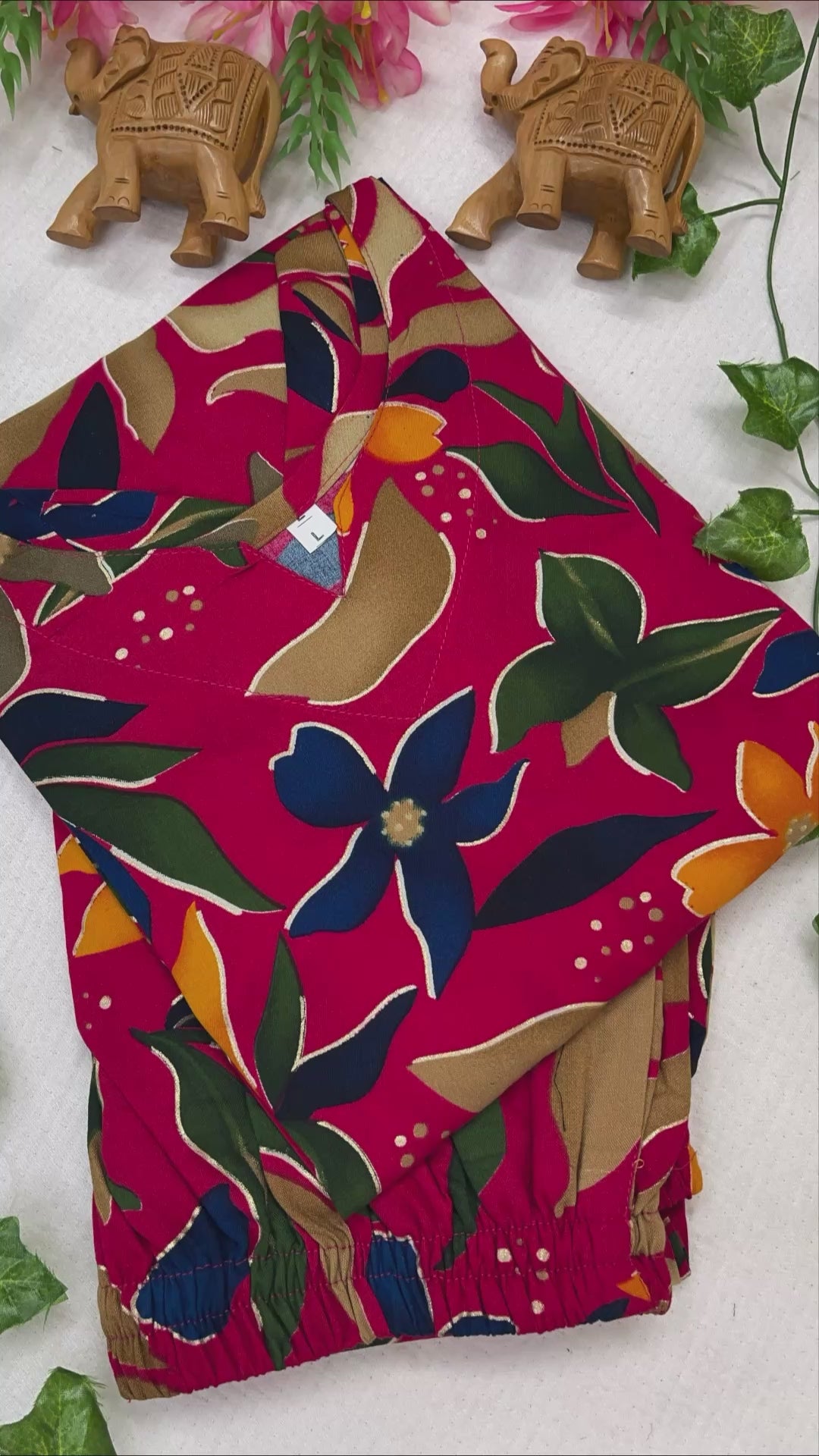 Vibrant Floral Printed Co-Ord Set